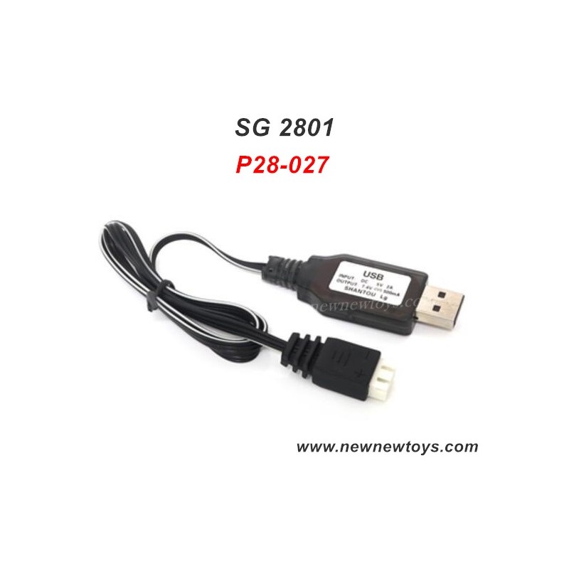 SG 2801 RC Crawler Parts USB Charger P28-027