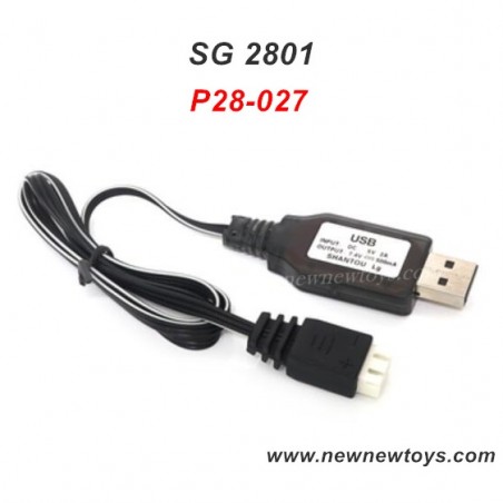 SG 2801 RC Crawler Parts USB Charger P28-027