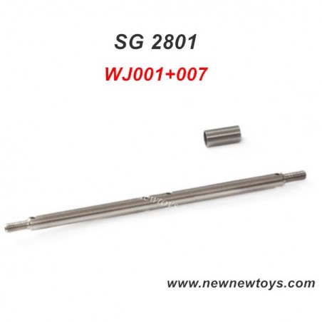 SG 2801 RC Crawler Parts WJ001+007, Rear Axle Bushing + Drive Shaft