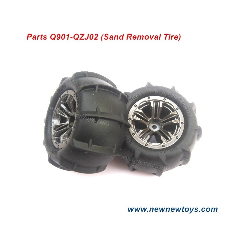 RC Xinlehong 9130 Wheels-Sand Removal Tire