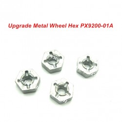 PXtoys 9204E Upgrade Parts-Metal Wheel Hex PX9200-01A