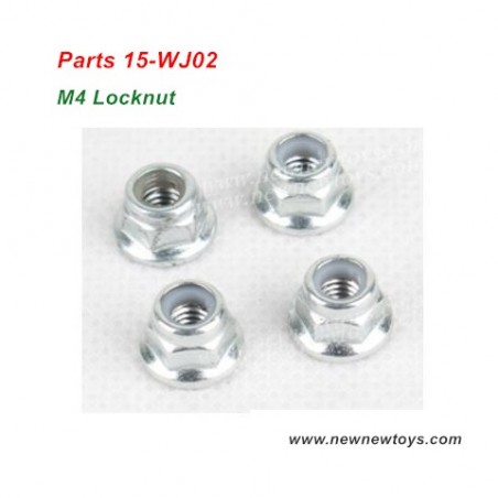 Q901 Xinlehong RC Car Parts 15-WJ02, M4 Locknut