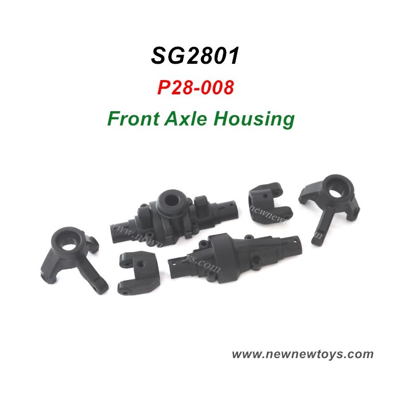 RC Car SG 2801 Parts P28-008, Front Axle Housing