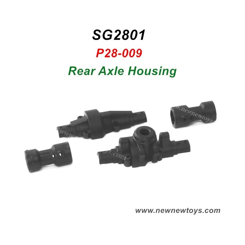 SG 2801 RC Crawler Parts Rear Axle Housing P28-009