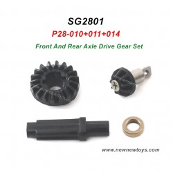 SG 2801 RC Crawler Gear Parts P28-010+011+014, Front And Rear Axle Drive Gear Set