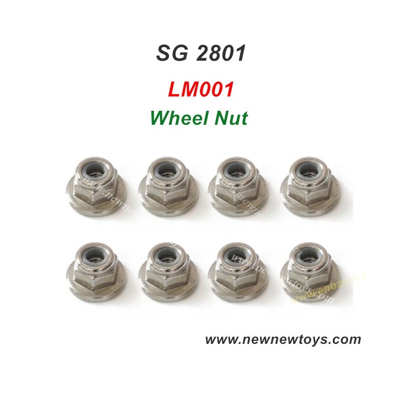 RC Car SG 2801 Wheel Nut Parts LM001