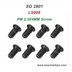 SG 2801 RC Crawler Parts LS008, PM 2.3X4MM Screw