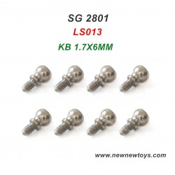 SG 2801 RC Truck Screw Parts LS013, KB 1.7X6MM