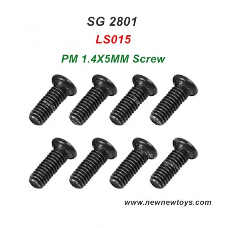 SG2801 Parts Screw LS015, PM 1.4X5MM