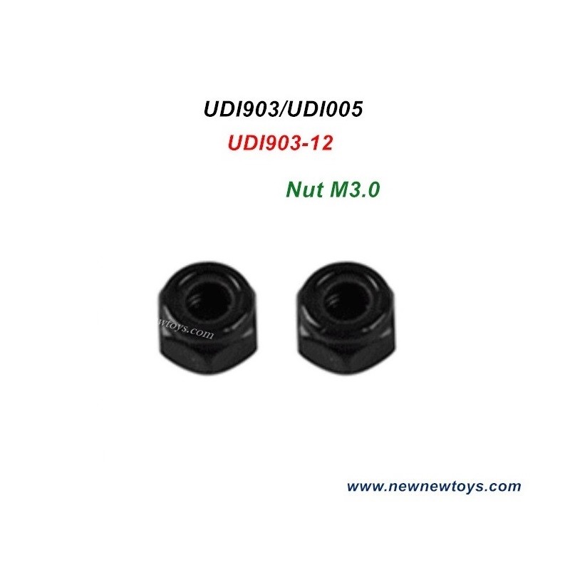 UDI005 RC Boat Parts UDI903-12 M3.0 Nut
