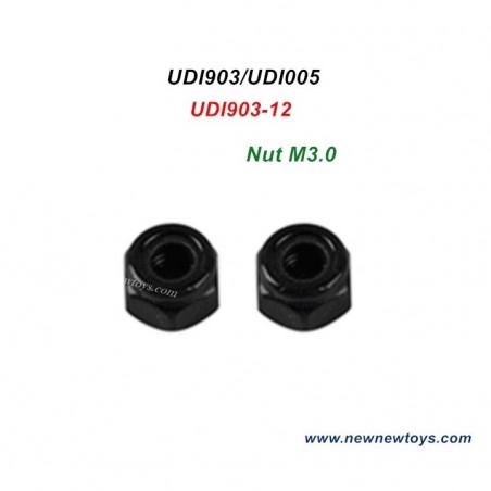 UDI005 RC Boat Parts UDI903-12 M3.0 Nut