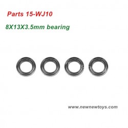 Xinlehong RC Car Parts 15-WJ10, 8X13X3.5mm Bearing For XLH 9136