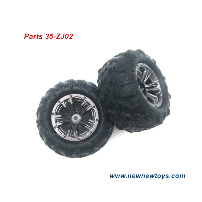 Parts 35-ZJ02/30-ZJ02, Xinlehong 9137 Parts Wheel, Tire