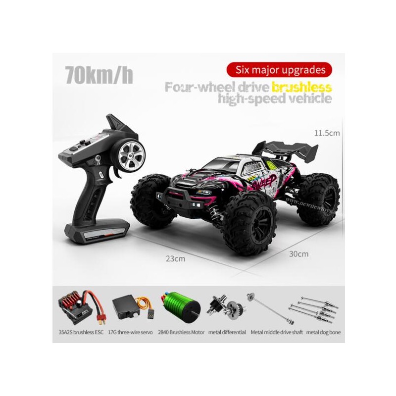 SCY 16101 PRO 1/16 Four-Wheel Drive Brushless High-Speed Car