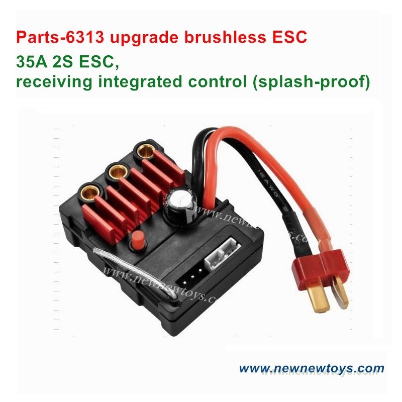 SCY 16101 PRO Brushless ESC Parts 6313
