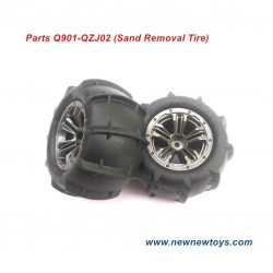 XLH Xinlehong 9137 Wheels, Tire-Upgrade Sand Removal Tire