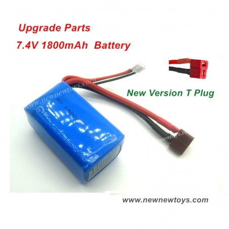 RC Car XLH Xinlehong 9130 Battery Upgrade-1800mah T Plug