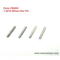 Enoze 9000E Parts P88061, 1.5X10 Wheel Hex Pin