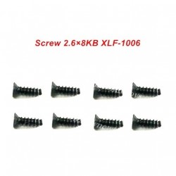 XLF X03 X03A Parts Screw 2.6×8KB XLF-1006