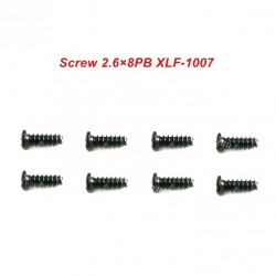 XLF X03 X03A Parts Screw 2.6×8PB XLF-1007