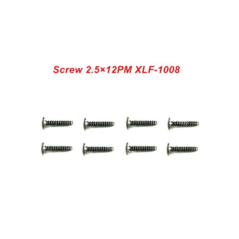 XLF X03 X03A Parts Screw 2.5×12PM XLF-1008