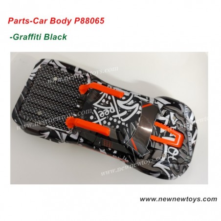 Enoze 9000E body shell P88065-Graffiti Black