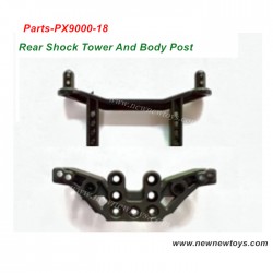 Enoze 9002E Spare Parts PX9000-18, Rear Shock Tower+Body Post