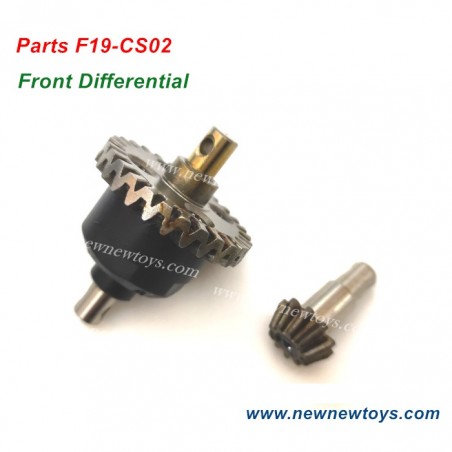 XLF F19/F19A Differential Parts F19-CS02-Front