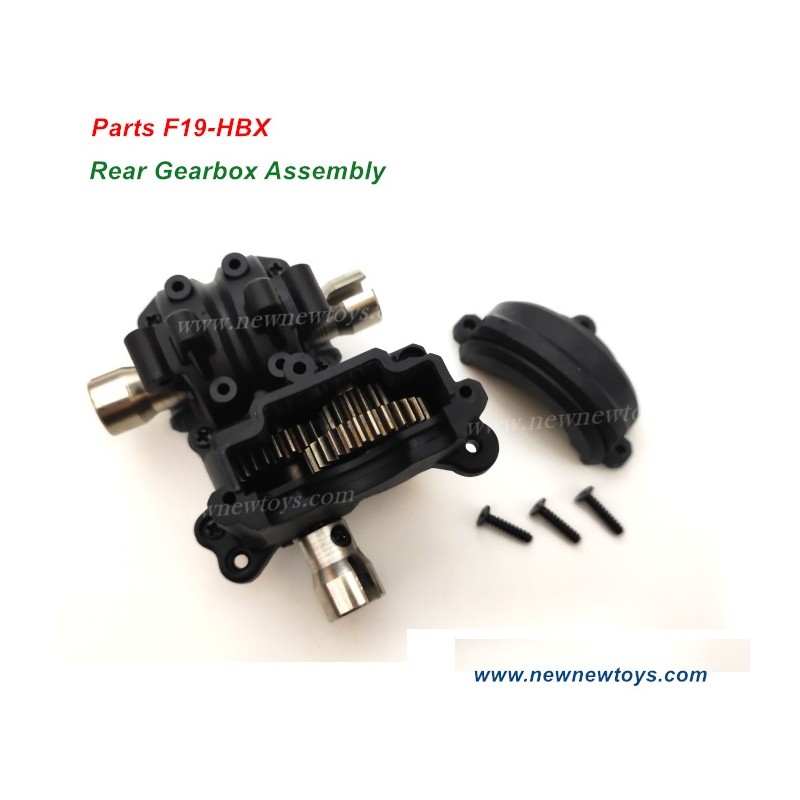 XLF F19/F19A Parts F19-HBX, Rear Gearbox Assembly