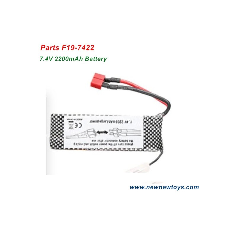 XLF F19/F19A Battery Parts F19-7422, 7.4V 2200mAh