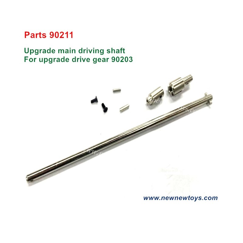 HBX 901A Upgrade Parts-Main Driving Shaft 90211, For Upgrade Drive Gear 90203