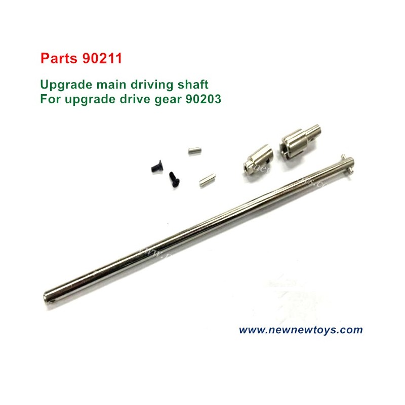 HBX 903A Upgrade Parts 90211-Main Driving Shaft , For Upgrade Drive Gear 90203