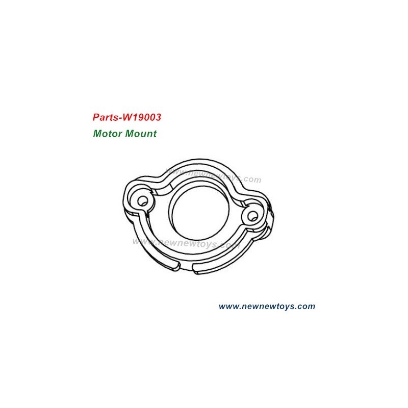XLF F19/F19A Motor Mount Parts W19003