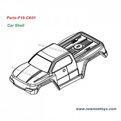XLF F19/F19A Body Shell, Car Shell Parts 19-CK01