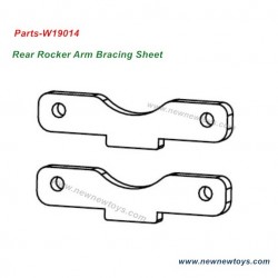 XLF F19A Parts Rear Rocker Arm Bracing Sheet W19014