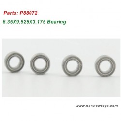 Enoze 9500E Parts P88072, 6.35X9.525X3.175 Bearing