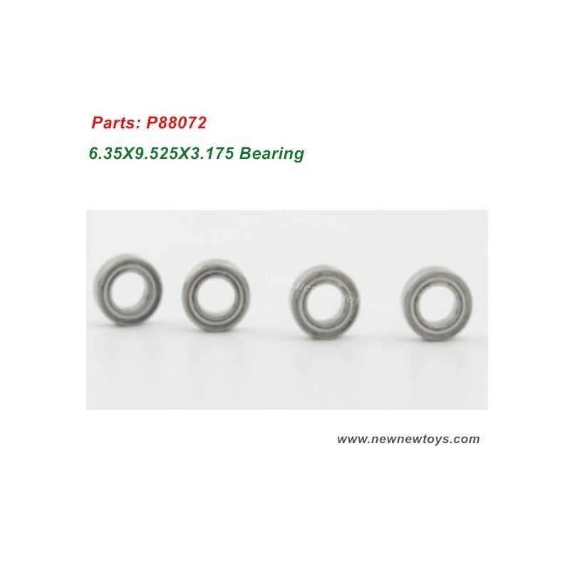 Enoze 9500E Parts P88072, 6.35X9.525X3.175 Bearing