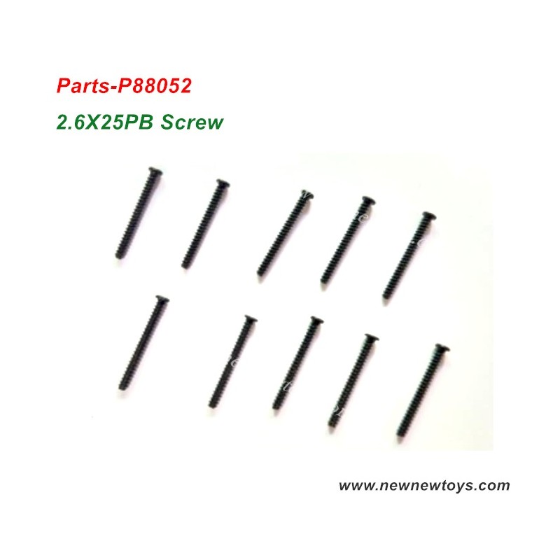 Enoze 9000E Spare Parts 2.6X25PB Screw P88052