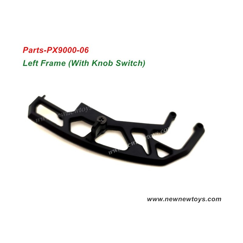 Enoze 9002E Parts PX9000-06, Left Frame (With Knob Switch)