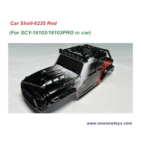 Suchiyu SCY-16103 PRO Parts Body Shell-6235 Red