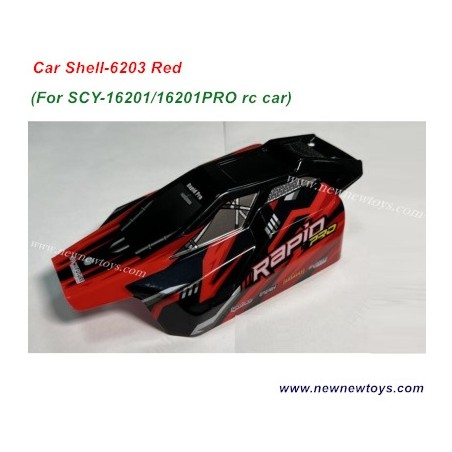 Suchiyu SCY 16201 PRO Parts Body Shell-6203 Red