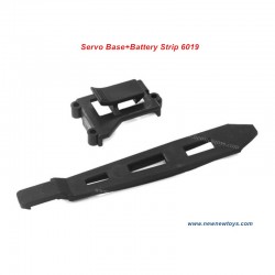 SCY 16104/16104 Pro Parts 6019, Servo Base+Battery Strip