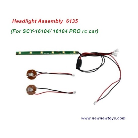 SCY 16104/16104 PRO Parts Headlight Assembly 6135