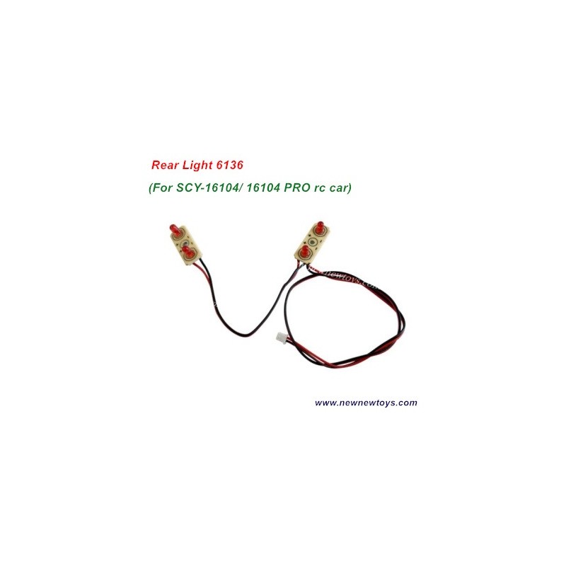 SCY 16104/16104 PRO Parts Rear Light 6136