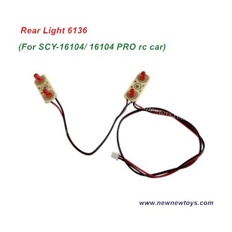 SCY 16104/16104 PRO Parts Rear Light 6136