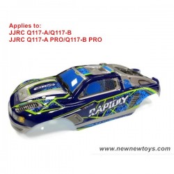 JJRC Q117-A Q117-B Parts Car Shell-6212 Blue