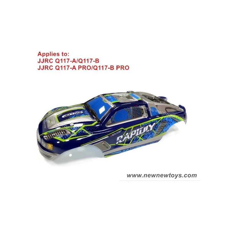 JJRC Q117-A Q117-B Parts Car Shell-6212 Blue