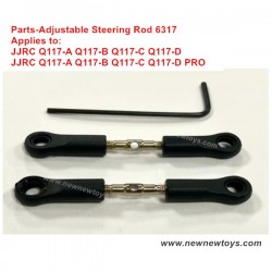 JJRC Q117-A Q117-B Q117-C Q117-D Upgrade Parts Semi Metal Steering Rod 6317