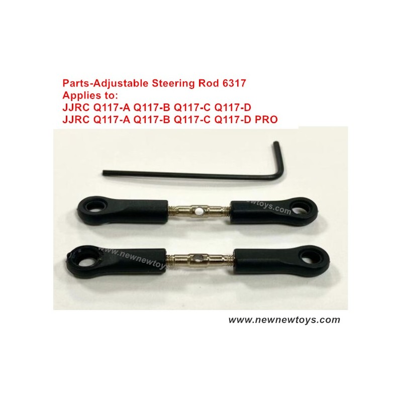 JJRC Q117-A Q117-B Q117-C Q117-D Upgrade Parts Semi Metal Steering Rod 6317