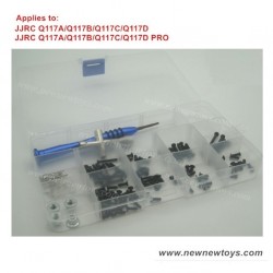 JJRC Q117-A Q117-B Q117-C Q117-D Parts Full Car Screw Kit+Body Pin